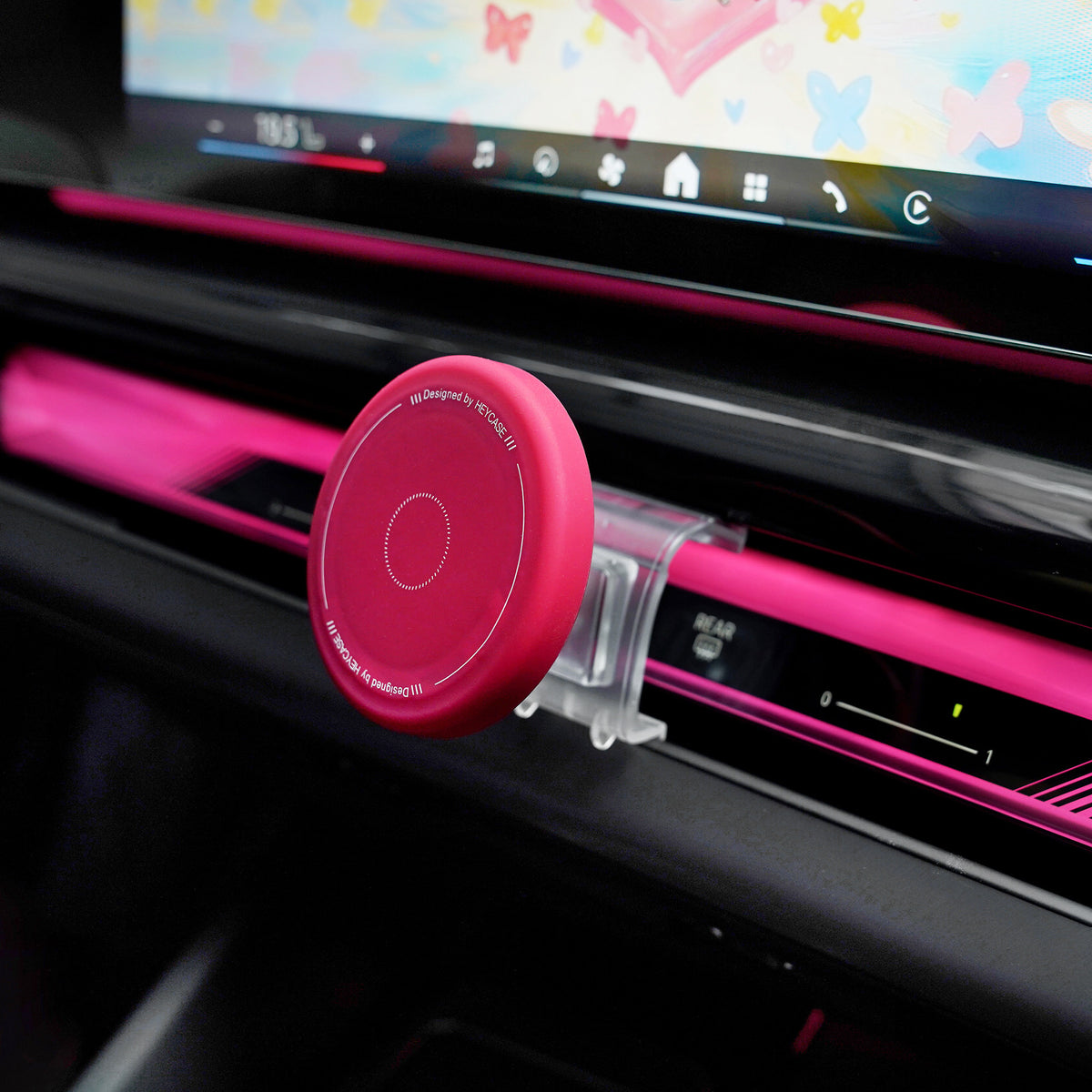 BimmerCo Custom Fit Magnetic Phone Mount for BMW 5 Series G60 2024-2026 | Strong Magnet, Dashboard Navigation Holder