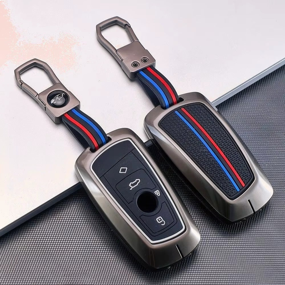 BimmerCo Silicone Car Key Fob Cover for BMW 1 3 5 7 Series M3 M4 X1 X3 X4 X5 F30 F10 G01 G02 – Protective Key Case