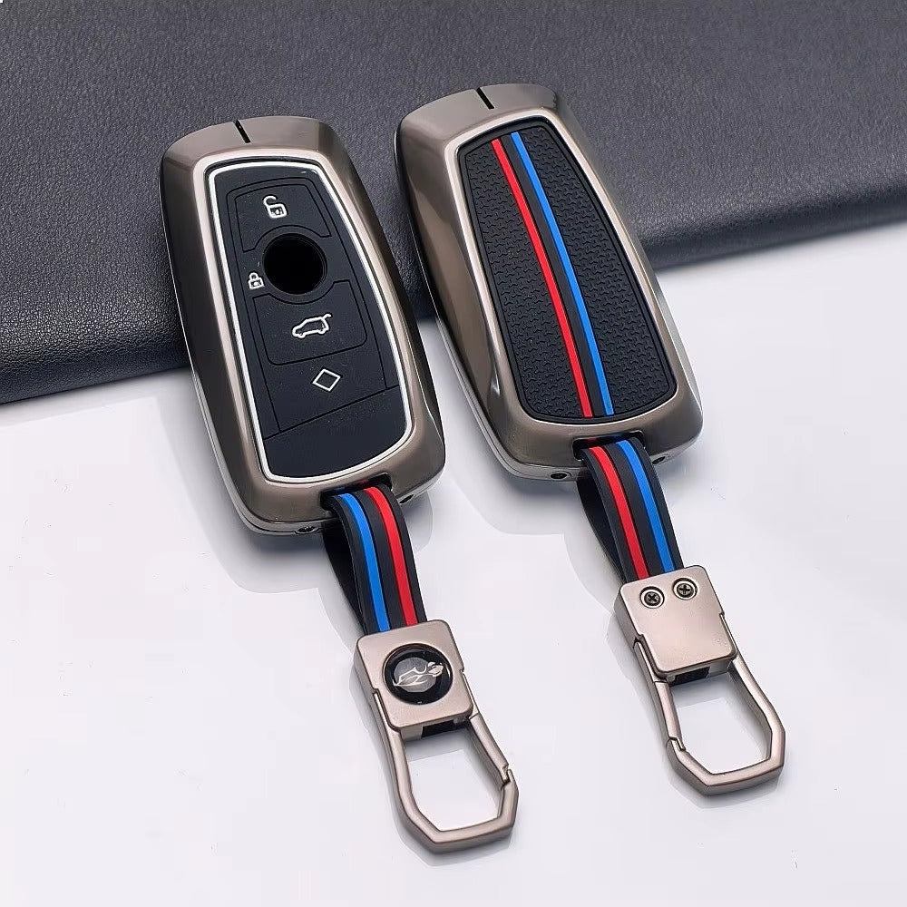 BimmerCo Silicone Car Key Fob Cover for BMW 1 3 5 7 Series M3 M4 X1 X3 X4 X5 F30 F10 G01 G02 – Protective Key Case