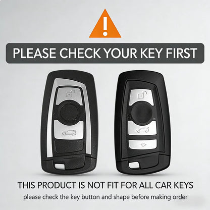 BimmerCo Silicone Car Key Fob Cover for BMW 1 3 5 7 Series M3 M4 X1 X3 X4 X5 F30 F10 G01 G02 – Protective Key Case