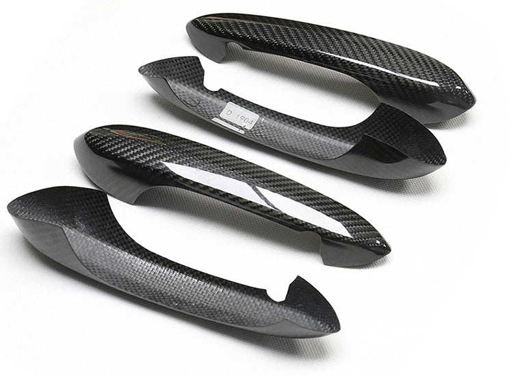 Bimmerco Dry Carbon Fiber Exterior Door Handle Covers for BMW 1 2 3 4 5 6 8 Series 325i 530i G20 G30 G80 – Door Handle Trim