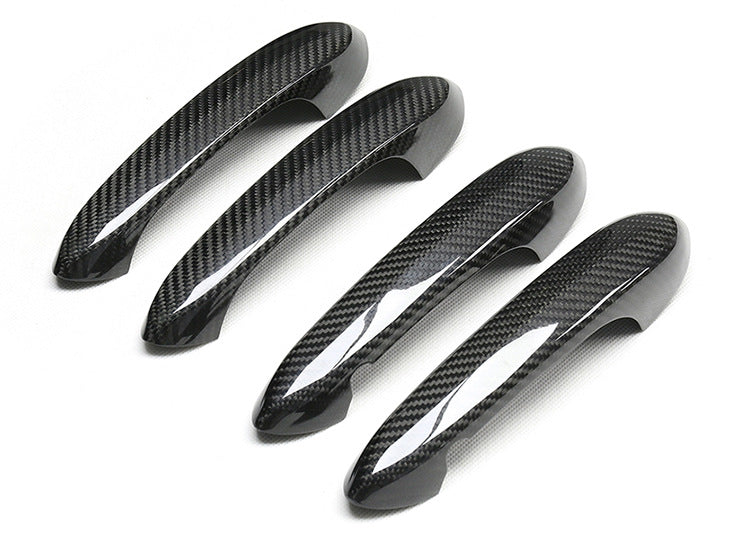 Bimmerco Dry Carbon Fiber Exterior Door Handle Covers for BMW 1 2 3 4 5 6 8 Series 325i 530i G20 G30 G80 – Door Handle Trim