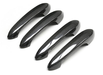 Bimmerco Dry Carbon Fiber Exterior Door Handle Covers for BMW 1 2 3 4 5 6 8 Series 325i 530i G20 G30 G80 – Door Handle Trim