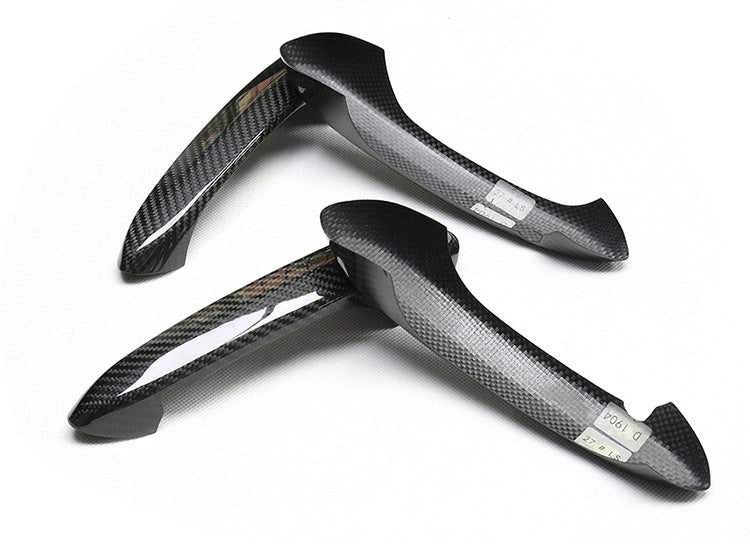 BimmerCo Dry Carbon Fiber Exterior Door Handle Covers for BMW Z4 430i 425i 840i G29 G22 G23 – 2-Door Handle Trim