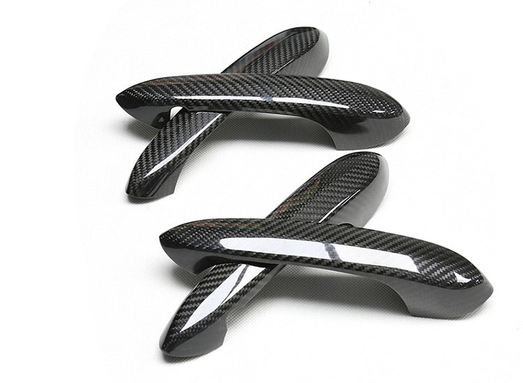 Bimmerco Dry Carbon Fiber Exterior Door Handle Covers for BMW 1 2 3 4 5 6 8 Series 325i 530i G20 G30 G80 – Door Handle Trim