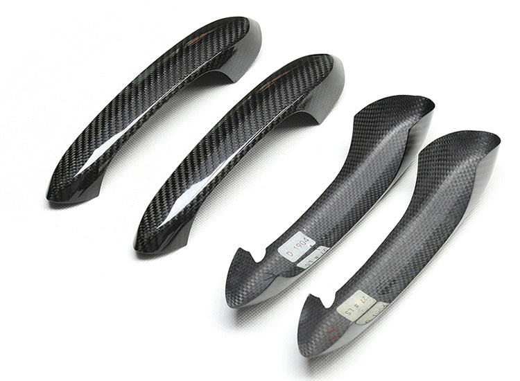 Bimmerco Dry Carbon Fiber Exterior Door Handle Covers for BMW 1 2 3 4 5 6 8 Series 325i 530i G20 G30 G80 – Door Handle Trim