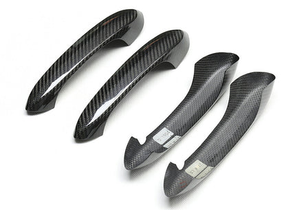 Bimmerco Dry Carbon Fiber Exterior Door Handle Covers for BMW 1 2 3 4 5 6 8 Series 325i 530i G20 G30 G80 – Door Handle Trim