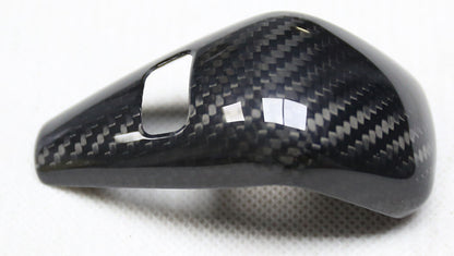 BimmerCo Dry Carbon Fiber Gear Shift Knob Cover for BMW 1 3 4 5 6 7 8 Series X2 X3 X4 X5 X6 X7 G20 G30 – Shifter Trim