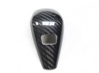 BimmerCo Dry Carbon Fiber Gear Shift Knob Cover for BMW 1 3 4 5 6 7 8 Series X2 X3 X4 X5 X6 X7 G20 G30 – Shifter Trim