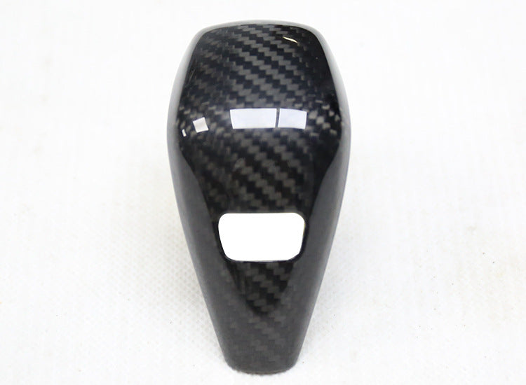 BimmerCo Dry Carbon Fiber Gear Shift Knob Cover for BMW 1 3 4 5 6 7 8 Series X2 X3 X4 X5 X6 X7 G20 G30 – Shifter Trim