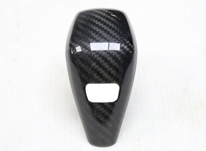 BimmerCo Dry Carbon Fiber Gear Shift Knob Cover for BMW 1 3 4 5 6 7 8 Series X2 X3 X4 X5 X6 X7 G20 G30 – Shifter Trim