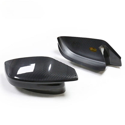 Bimmerco Dry Carbon Fiber Side Mirror Covers for BMW M2 M3 M4 M240i G80 G82 G87 – Carbon Fiber Rearview Mirror Caps