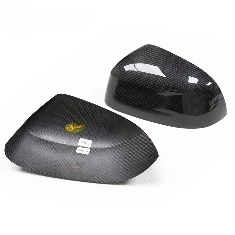 Bimmerco Dry Carbon Fiber Side Mirror Covers for BMW X3 X4 X5 X6 X7 G01 G05 G06 G07 G08 – Overlay Rearview Mirror Caps