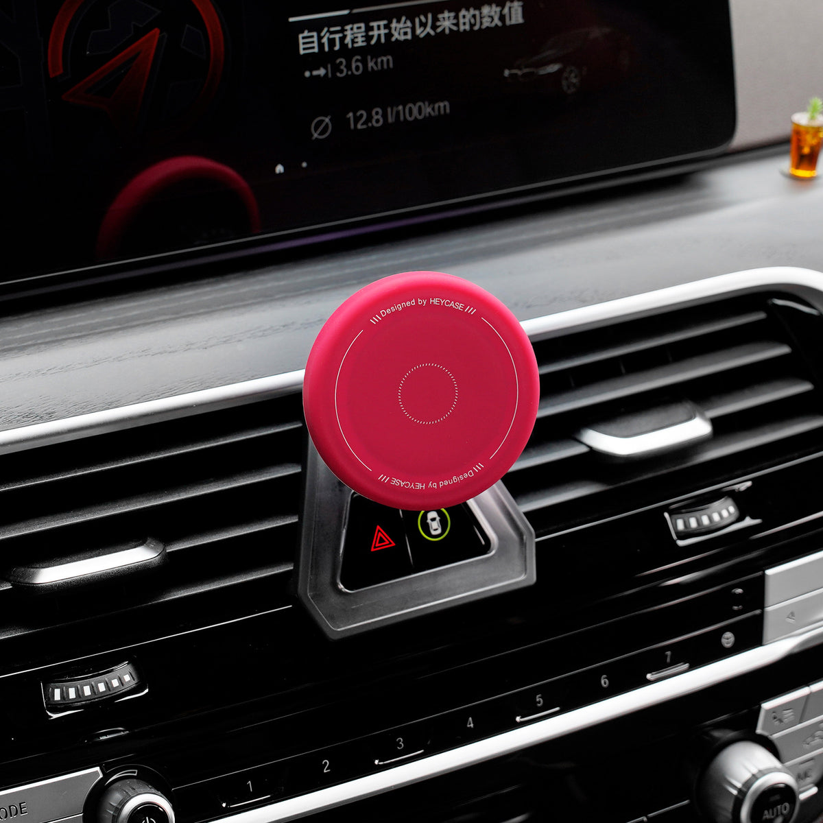 BimmerCo Magnetic Phone Holder for BMW 5 Series, 7 Series & 6 Series GT | Silicone Grip, Strong Magnet, Car Dashboard Mount