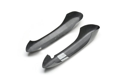 BimmerCo Dry Carbon Fiber Exterior Door Handle Covers for BMW Z4 430i 425i 840i G29 G22 G23 – 2-Door Handle Trim