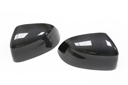 Bimmerco Dry Carbon Fiber Side Mirror Covers for BMW X3 X4 X5 X6 X7 G01 G05 G06 G07 G08 – Overlay Rearview Mirror Caps
