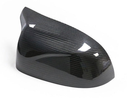 BimmerCo Dry Carbon Fiber Side Mirror Covers for BMW X3 M X4 M X5 M X6 M F95 F96 F97 F98 – Overlay Rearview Mirror Caps