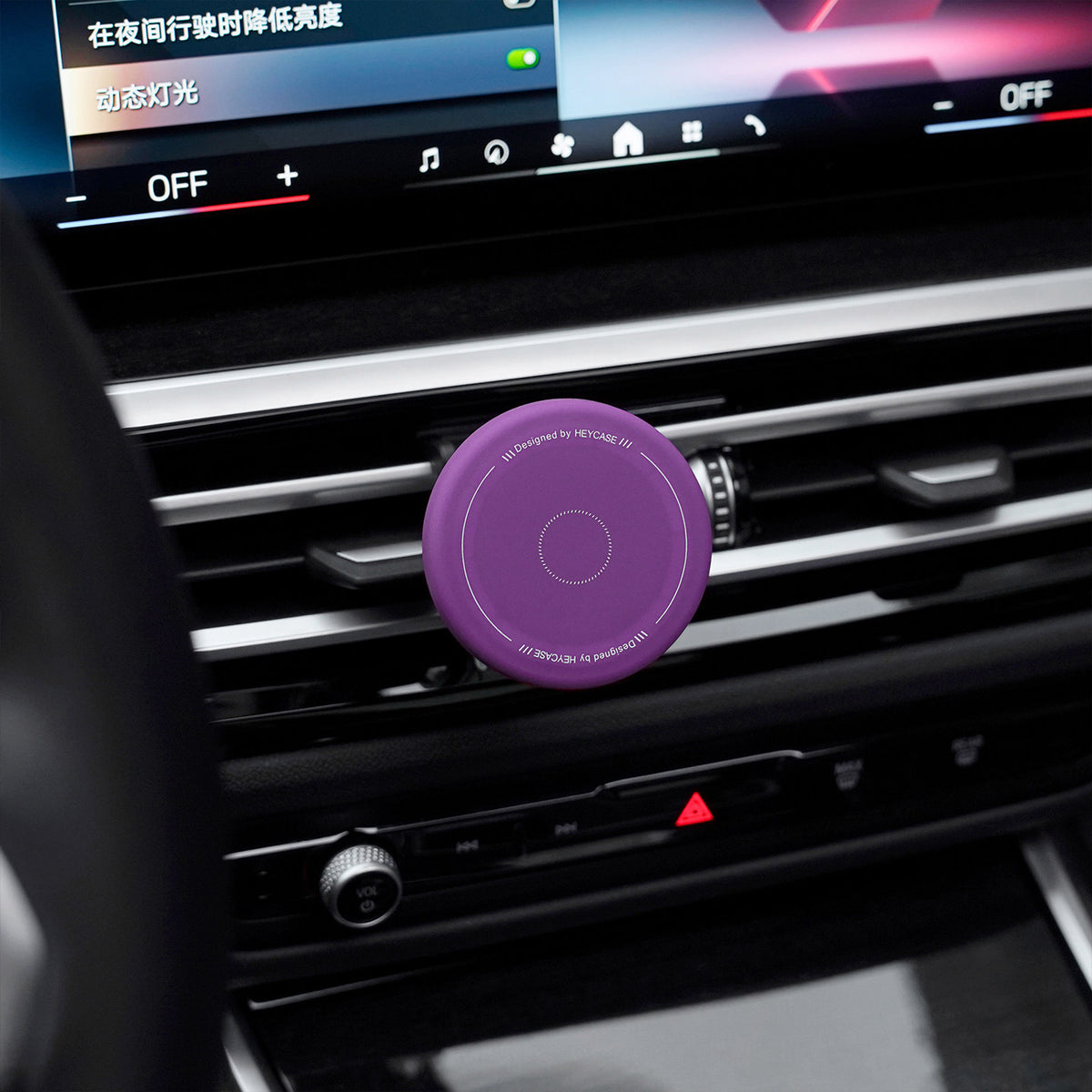 BimmerCo Magnetic Phone Holder for BMW 3 Series, 4 Series, X3, X5 & i3 |Strong Magnet, Car Dashboard Mount