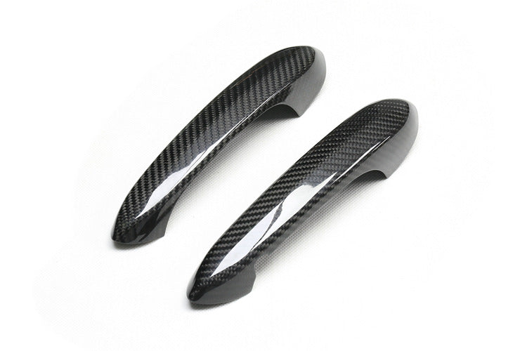 BimmerCo Dry Carbon Fiber Exterior Door Handle Covers for BMW Z4 430i 425i 840i G29 G22 G23 – 2-Door Handle Trim
