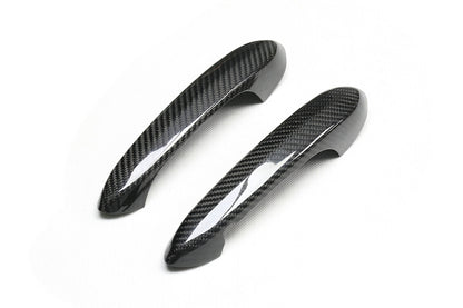 BimmerCo Dry Carbon Fiber Exterior Door Handle Covers for BMW Z4 430i 425i 840i G29 G22 G23 – 2-Door Handle Trim