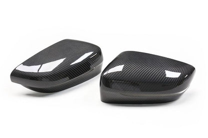 Bimmerco Dry Carbon Fiber Side Mirror Covers for BMW 3 4 5 6 7 8 Series G20 G30 G32 G10 – Overlay Rearview Mirror Caps