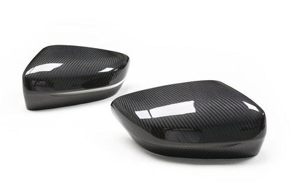 Bimmerco Dry Carbon Fiber Side Mirror Covers for BMW 3 4 5 6 7 8 Series G20 G30 G32 G10 – Overlay Rearview Mirror Caps