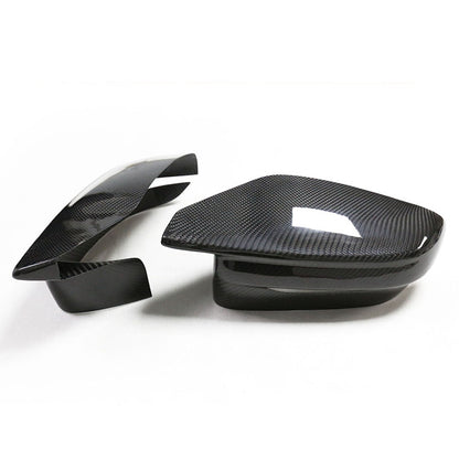 Bimmerco Dry Carbon Fiber Side Mirror Covers for BMW M2 M3 M4 M240i G80 G82 G87 – Carbon Fiber Rearview Mirror Caps