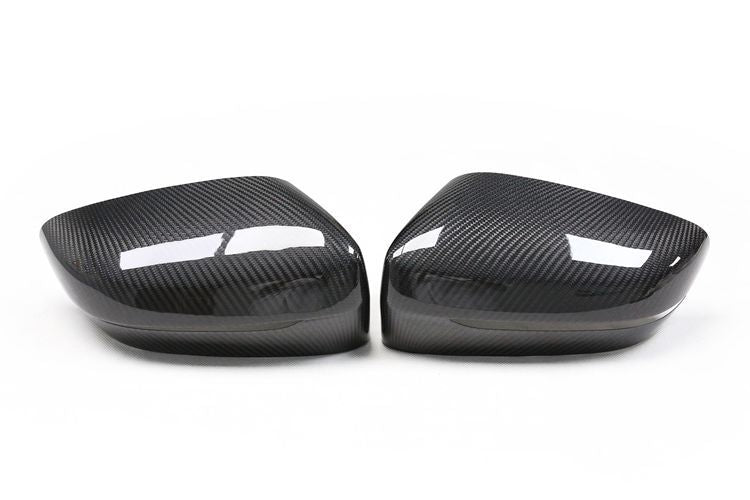 Bimmerco Dry Carbon Fiber Side Mirror Covers for BMW 3 4 5 6 7 8 Series G20 G30 G32 G10 – Overlay Rearview Mirror Caps
