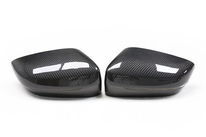 Bimmerco Dry Carbon Fiber Side Mirror Covers for BMW 3 4 5 6 7 8 Series G20 G30 G32 G10 – Overlay Rearview Mirror Caps