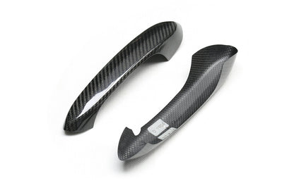 BimmerCo Dry Carbon Fiber Exterior Door Handle Covers for BMW Z4 430i 425i 840i G29 G22 G23 – 2-Door Handle Trim