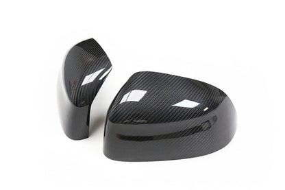 Bimmerco Dry Carbon Fiber Side Mirror Covers for BMW X3 X4 X5 X6 X7 G01 G05 G06 G07 G08 – Overlay Rearview Mirror Caps