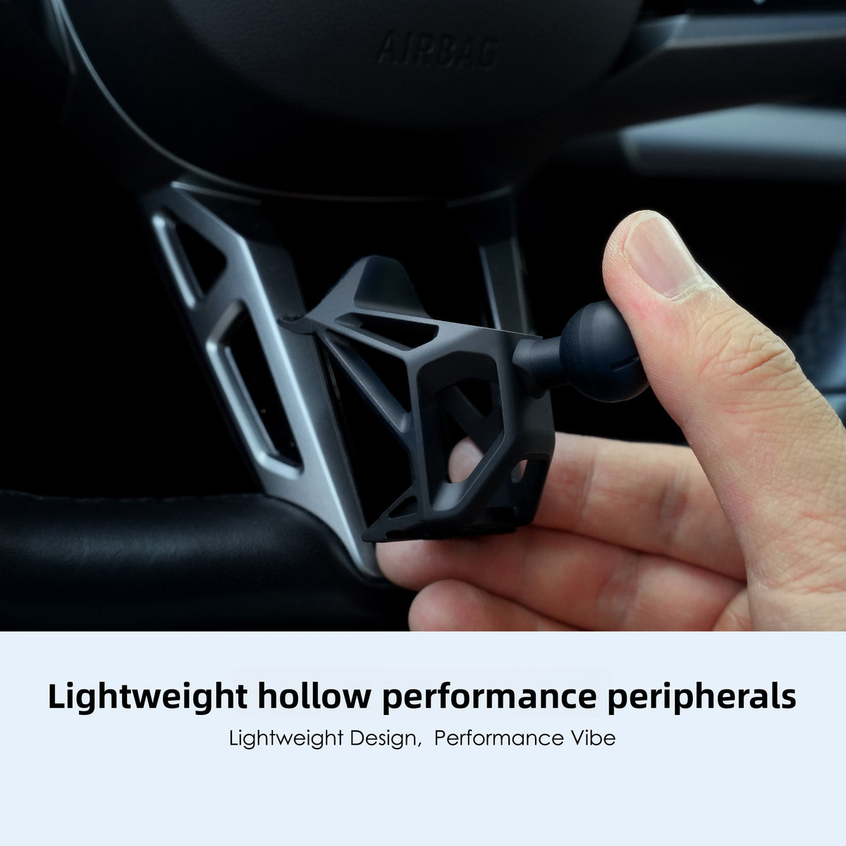 BimmerCo Clip-On Phone Holder for BMW 5 Series i5 G60 G68 2024-2026 – Custom Fit No-Adhesive Car Mount