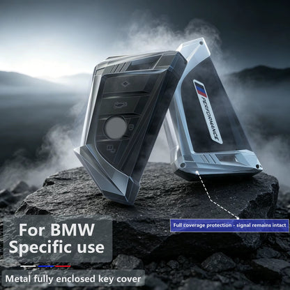 BimmerCo Blade Style Key Fob Cover for BMW 1 3 5 7 Series X1 X3 X4 X5 X6 X7 F20 G20 G30 – Protective Key Case