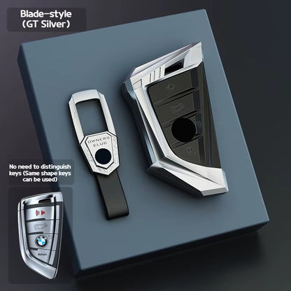BimmerCo Blade Style Key Fob Cover for BMW 1 3 5 7 Series X1 X3 X4 X5 X6 X7 F20 G20 G30 – Protective Key Case