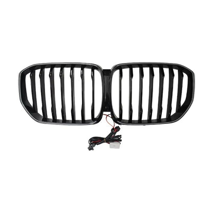 BimmerCo LED Kidney Grille for BMW X5 G05 2019-2022 – Gloss Black Illuminated Front Racing Grille