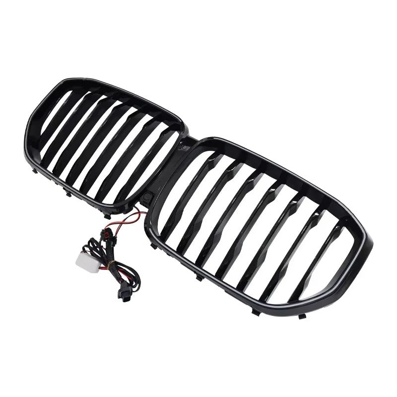 BimmerCo LED Kidney Grille for BMW X5 G05 2019-2022 – Gloss Black Illuminated Front Racing Grille