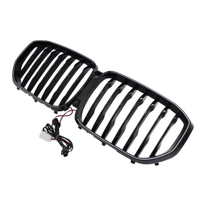 BimmerCo LED Kidney Grille for BMW X5 G05 2019-2022 – Gloss Black Illuminated Front Racing Grille