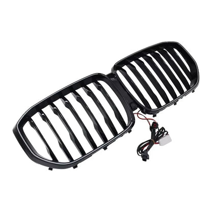BimmerCo LED Kidney Grille for BMW X5 G05 2019-2022 – Gloss Black Illuminated Front Racing Grille